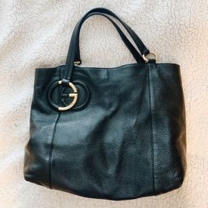Black Gucci bag